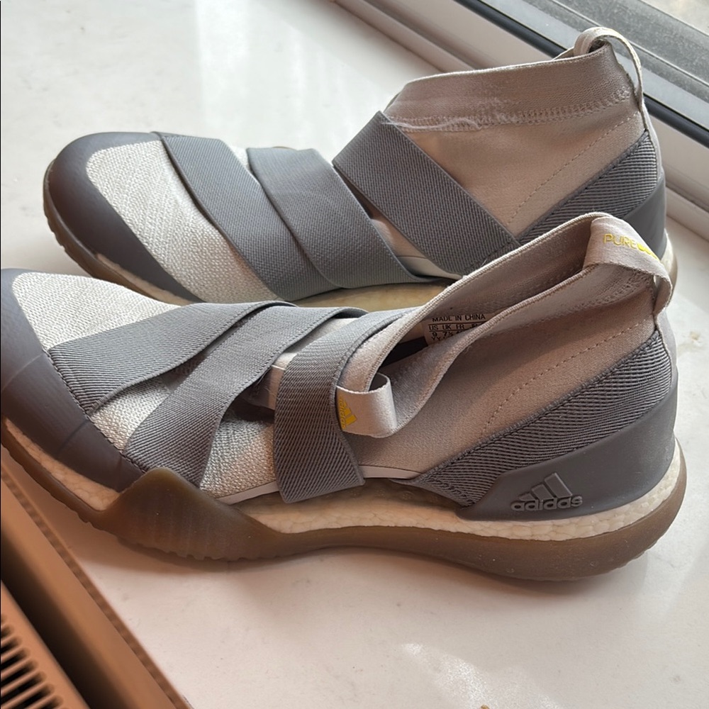 Adidas Women's Gray Athletic Shoes